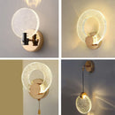 lustre suspendu en cristal led nordique pour intérieur