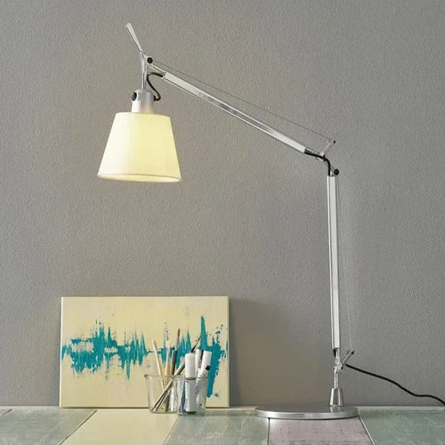 lampe de sol italienne réglable pour lecture et détente - vue 3 sur 9