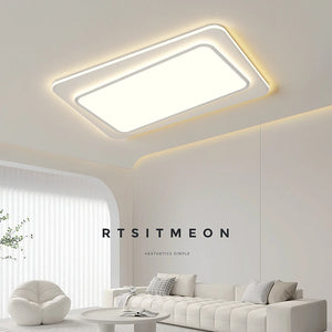 Modern double-layer ceiling light for elegant home lighting