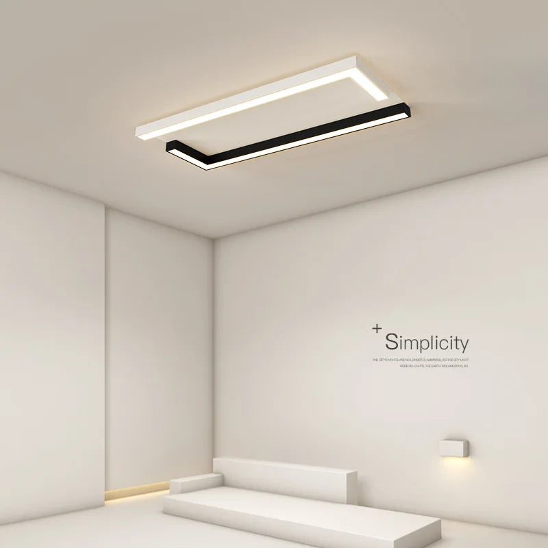plafonnier moderne minimaliste pour luminaires d'intérieur créatifs - vue 4 sur 12