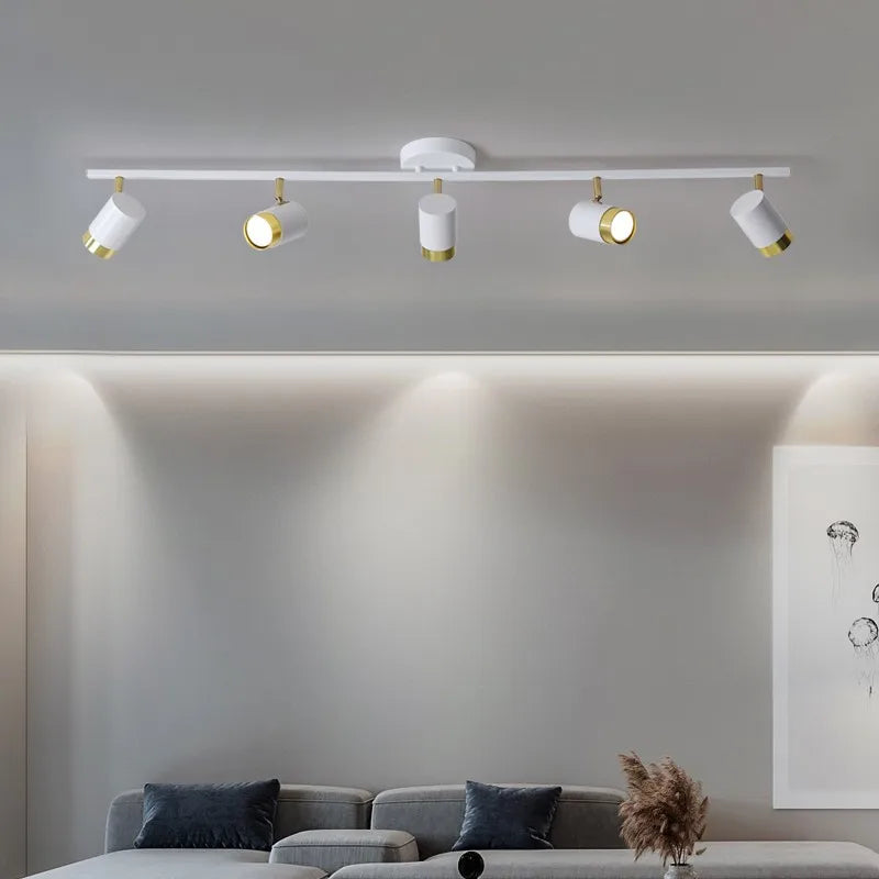 lustre moderne led pour magasin de vêtements et salon - vue 6 sur 18