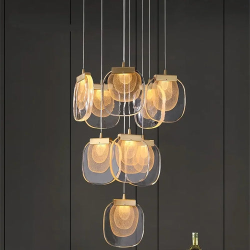 suspension design nordique luxe pour décoration intérieure moderne - vue 2 sur 8