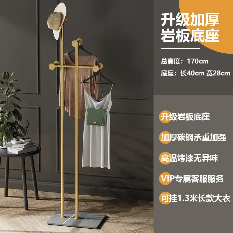 porte-vêtements en fer forgé pour une décoration élégante et moderne