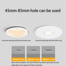 Ultra-slim recessed LED spotlight for ambient lighting