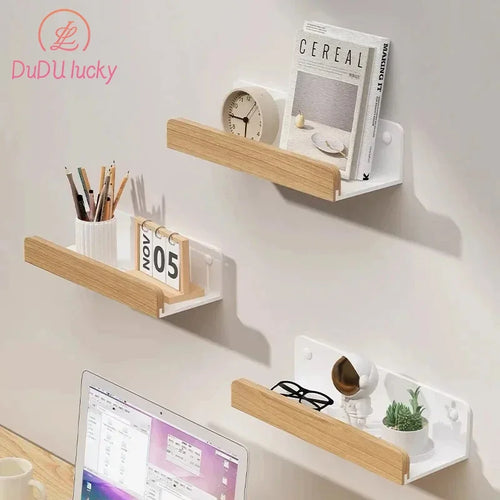 repisas,Bathroom shelf Storage rack,non perforated vanity Shelf Wall-Mounted Storage rack wall mounted bathroom organizer toilet - vue 4 sur 14