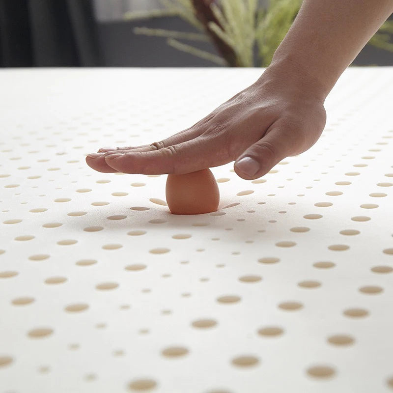 matelas en latex naturel avec housse en caoutchouc pur pour un confort optimal