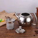 théière inox épaisse avec filtre infuseur grande capacité