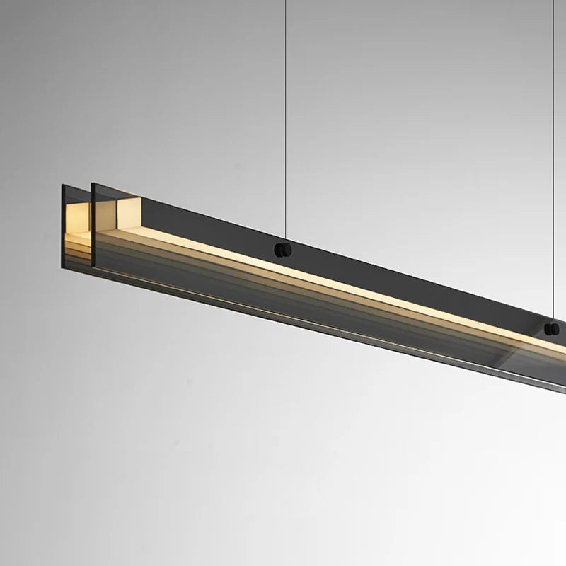 suspension à led minimaliste moderne pour bar bureau et cuisine - vue 4 sur 10
