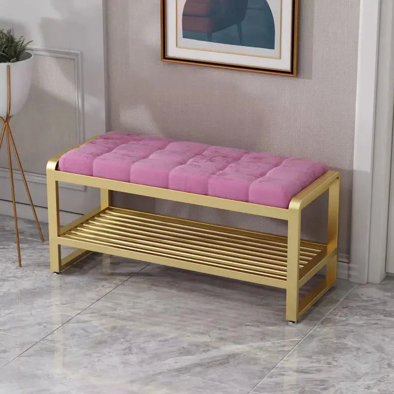 meuble à chaussures design en métal pour espace réduit