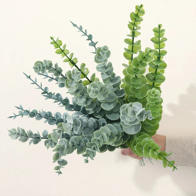 plantes d'eucalyptus artificielles pour décoration mariage et jardin - vue 5 sur 7