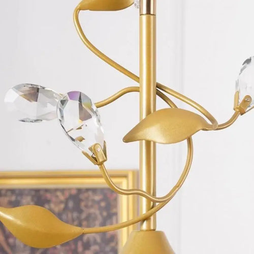 lustre en verre à led pour un éclairage intérieur moderne - vue 6 sur 7