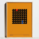 Geometric Bauhaus posters minimalist abstract wall art modern decor