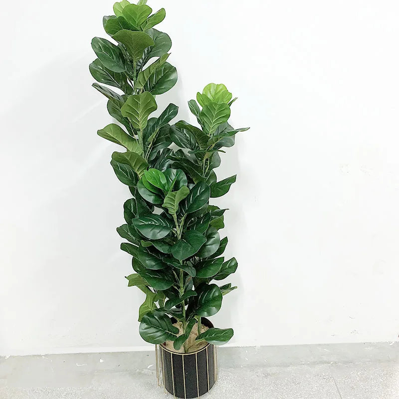 plante artificielle ficus lyrata pour décoration intérieure et extérieure - vue 5 sur 18
