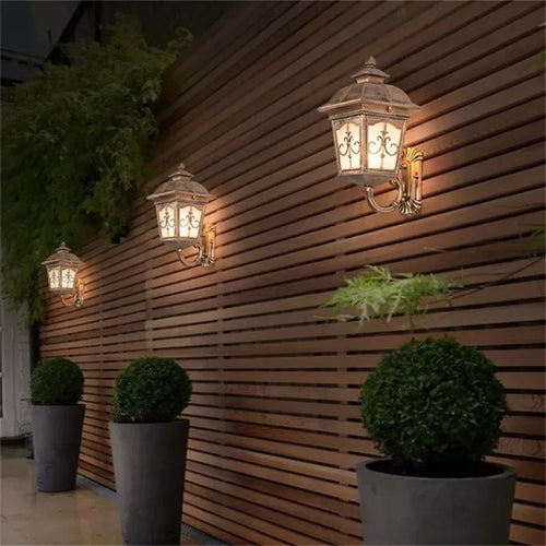Colin LED outdoor wall light modern waterproof lighting - vue 5 sur 7