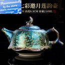 Théière céramique jianzhan tianmu style artisanal maison bureau