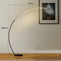 Moderne LED Noir Blanc Lampadaires Art Lampadaires Maison Intérieur Salon Dimmable À Distance RVB Chambre Foyer Décor Coin Lumière