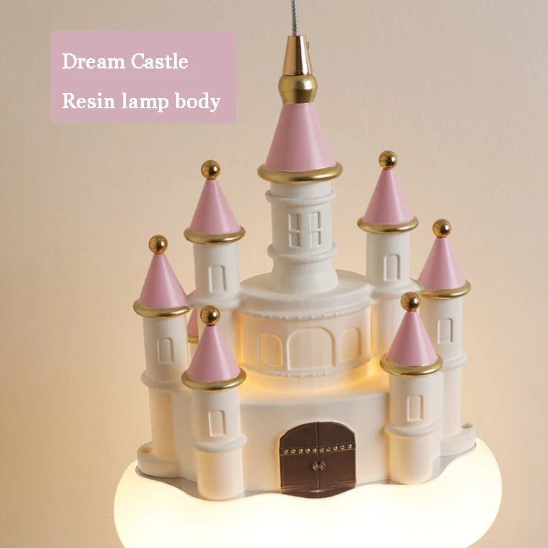 lustre romantique pour chambre d'enfant moderne et chaleureux - vue 7 sur 8