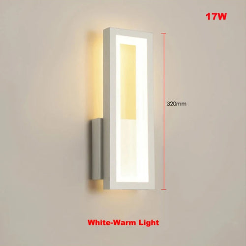Modern minimalist LED wall light for interior decoration - vue 13 sur 12