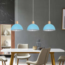 lustre nordique led en bois pour décoration maison