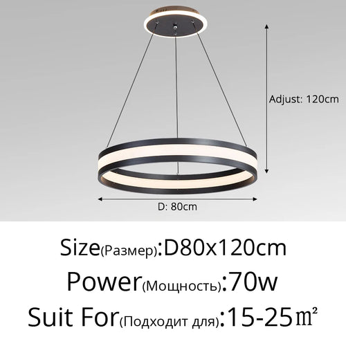 lustre minimaliste moderne italien pour une ambiance luxueuse - vue 11 sur 15