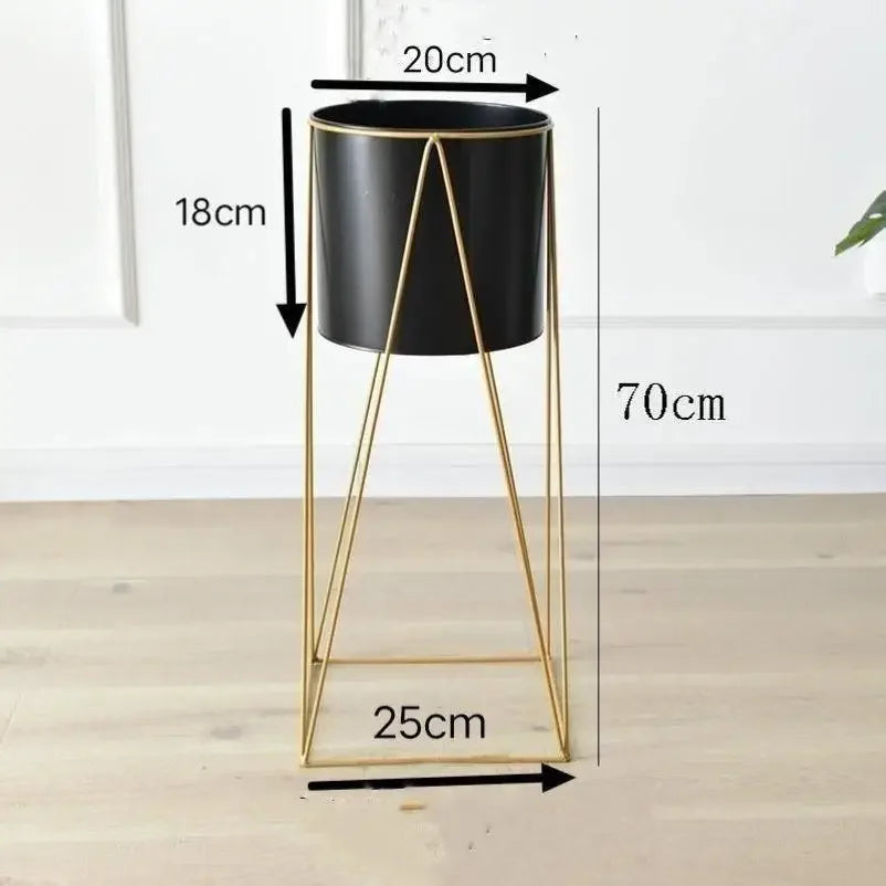support en fer forgé pour plantes et fleurs d'intérieur élégant - vue 15 sur 18