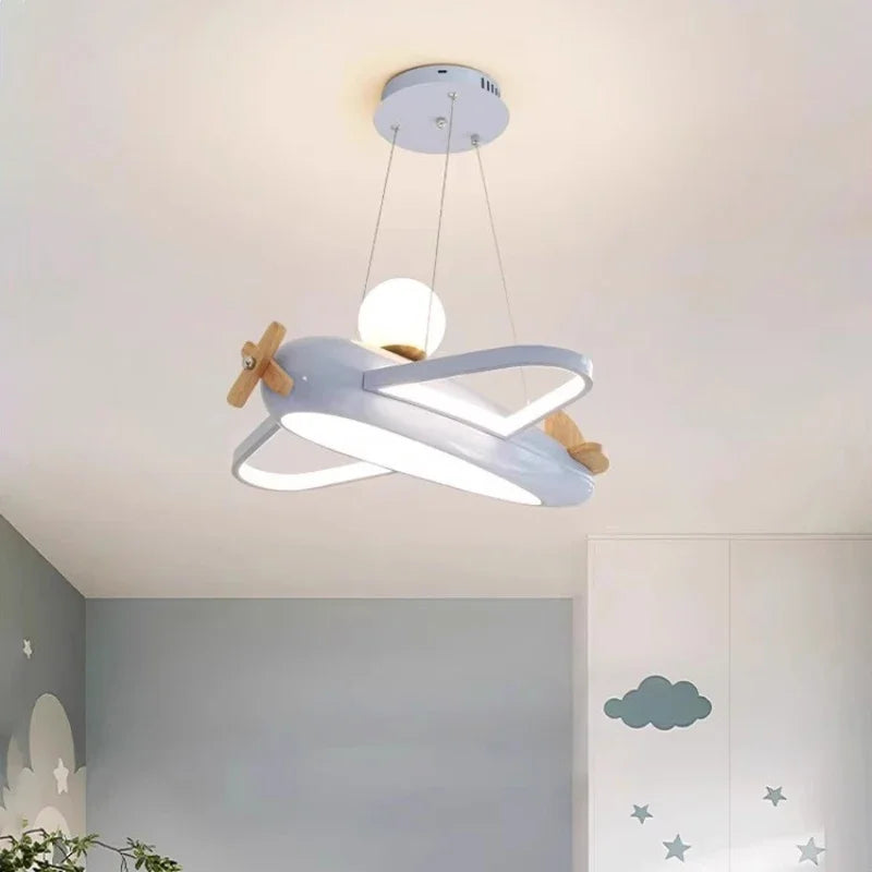 lustre moderne pour chambre d'enfants créatif et simple - vue 4 sur 10