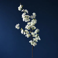 Artificial Cherry Blossom Branches, Silk, Pink, White, Fake Plant, Living Room, Home, Wedding Arch, DIY Decorative Floral, 109cm