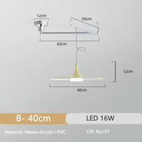 lustre minimaliste avec bras oscillant pour intérieur