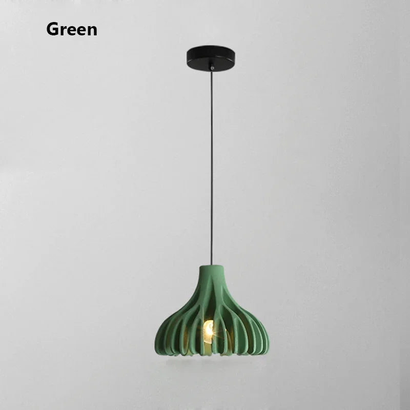 lustre moderne design en résine pour décoration commerciale - vue 8 sur 11