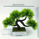 Artificial bonsai plants, small tree flower pots, fake plants, bedroom table decoration flower pots, hotel garden decoration