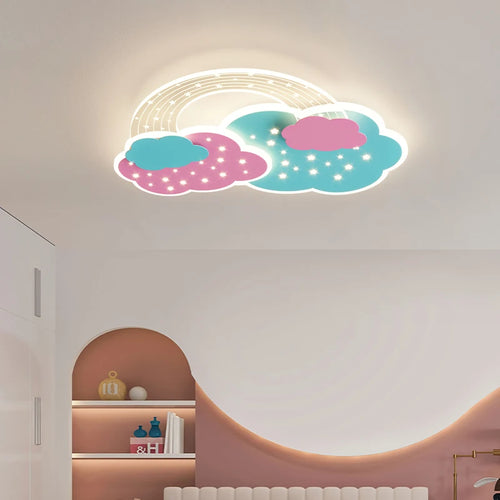 Plafonnier LED en forme de nuage - vue 4 sur 9