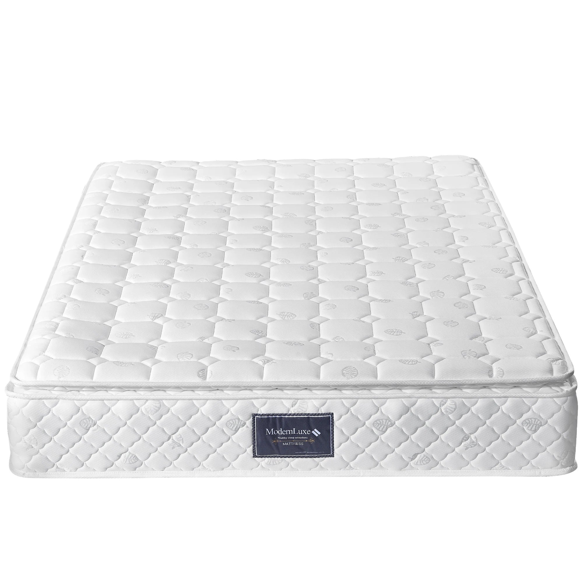 Spring core mattress, 7 zones cold foam mattress, 140x200cm pocket spring core, 100% Oeko-Tex tested microfas