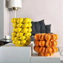 Ceramic Vase,Lemon Tomato Modern Simple Style Indoor Wedding Table Decoration,Creative Home Decorative Flower Arrangement