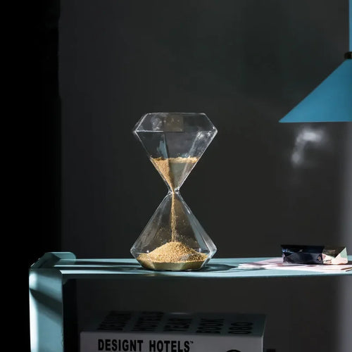 New Creative Personalized Hourglass, Non Timed Home Decoration, Office Decor in Study Room, Premium Christmas Gift Sand Clock - vue 4 sur 9