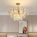lustre moderne en cristal avec fleurs luminaire suspendu