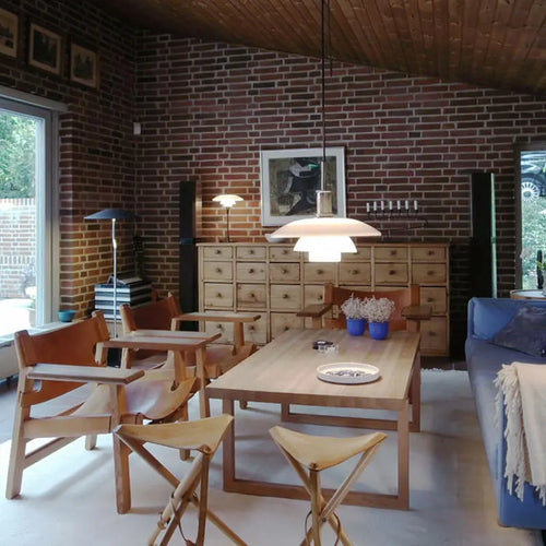 suspension design danoise en verre pour intérieur moderne - vue 5 sur 9