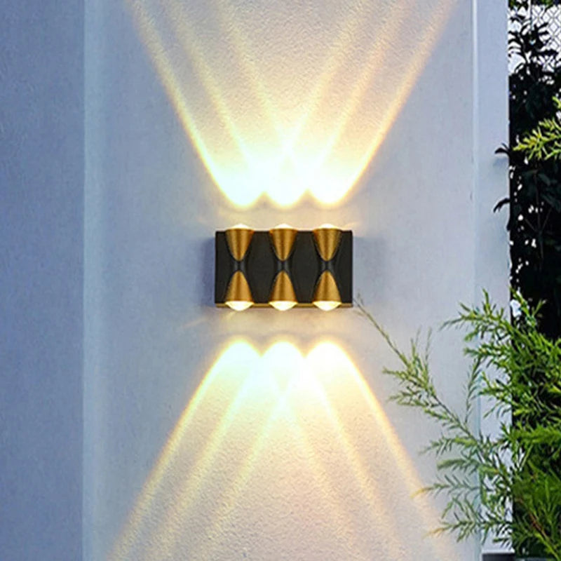 applique murale led télescopique pour décoration intérieure et extérieure - vue 4 sur 8
