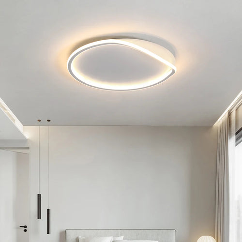 Ouqi modern minimalist nordic creative LED ceiling light - vue 2 sur 10