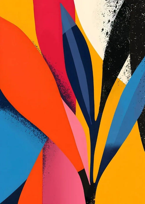 peinture abstraite murale décorative pour un art esthétique