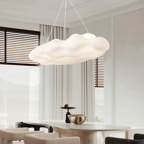 Modern minimalist cloud chandelier decorative indoor pendant light - vue 3 sur 8