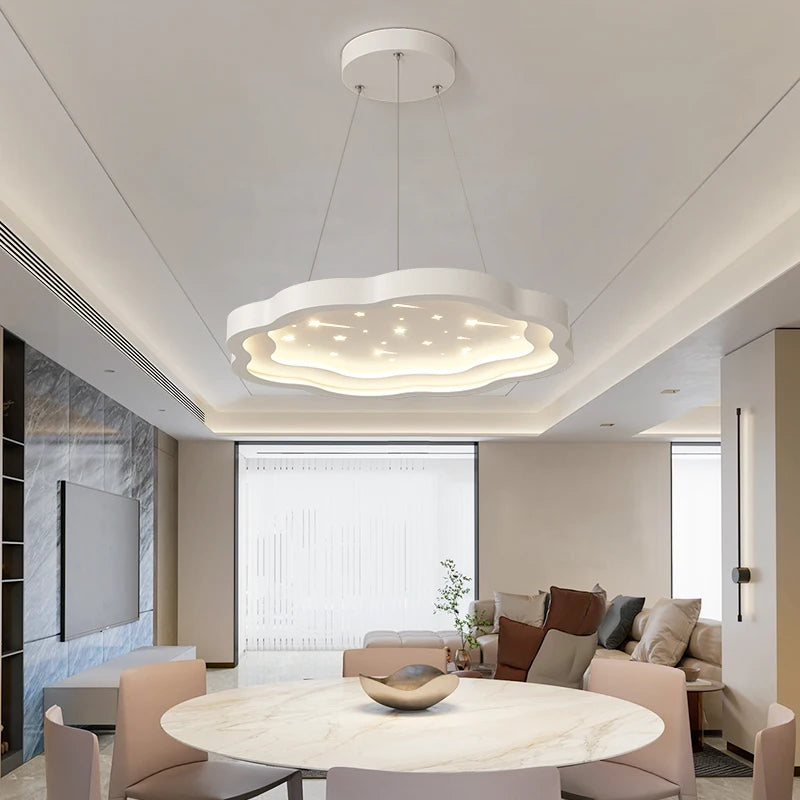 lustre led créatif pour un éclairage de luxe - vue 4 sur 9