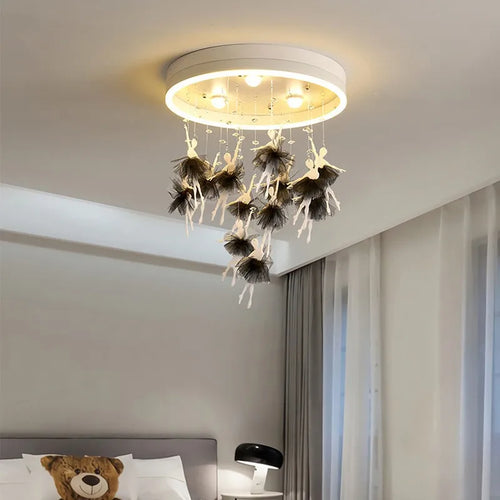 plafonnier led créatif nordique pour éclairage chaleureux et romantique