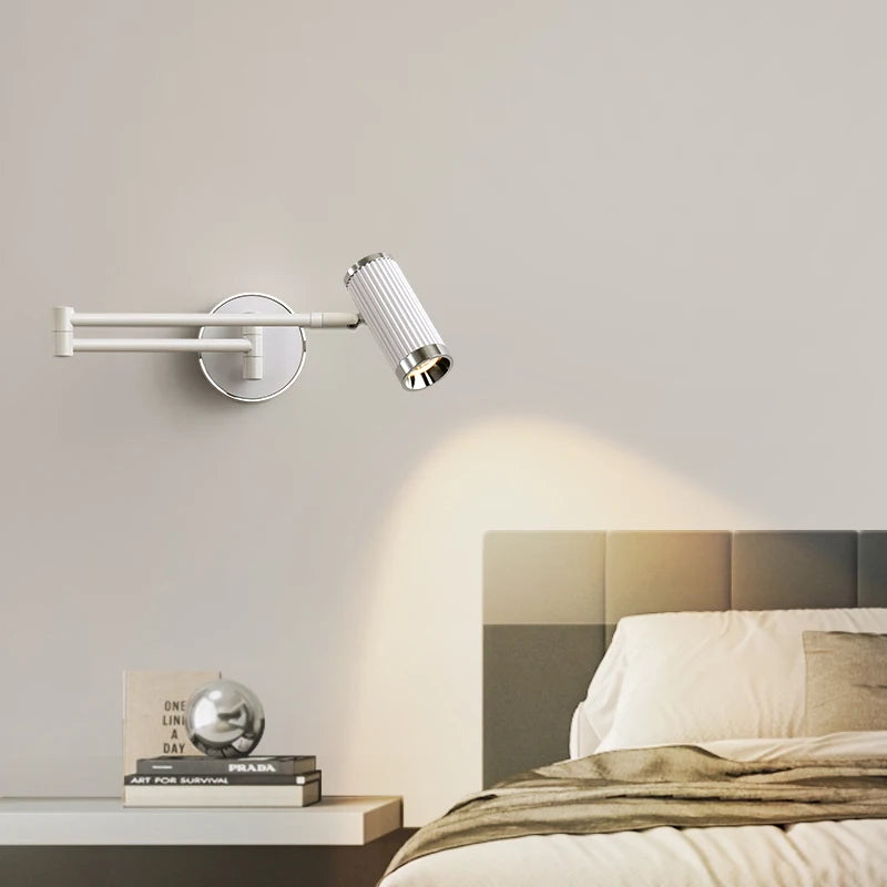 applique murale nordique pliable télescopique avec protection des yeux - vue 4 sur 8