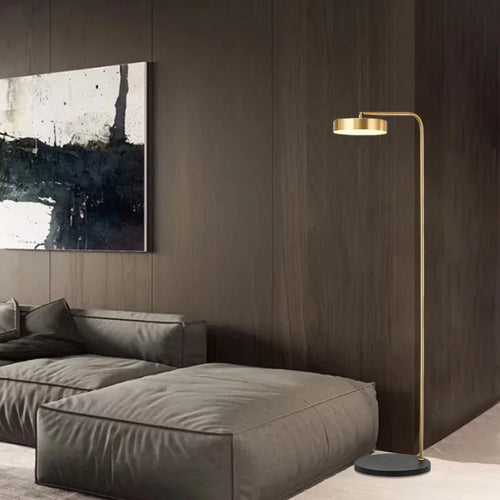 Minimalist creative metal floor lamp for interior decoration - vue 2 sur 7