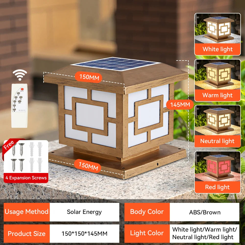 lampes solaires led vintage pour jardin et cour - vue 10 sur 14