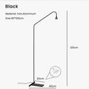 Minimalist gold long arm wall light for interior decoration