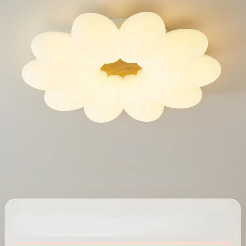 lustre créatif à pétales pour une ambiance chaleureuse et apaisante - vue 5 sur 24