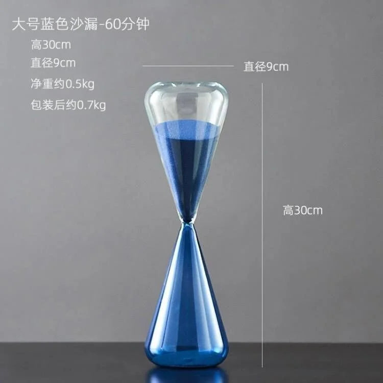 décoration sablier créative en verre pour intérieur élégant - vue 15 sur 16