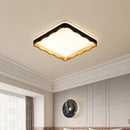plafonnier simple en forme de vague pour décoration intérieure