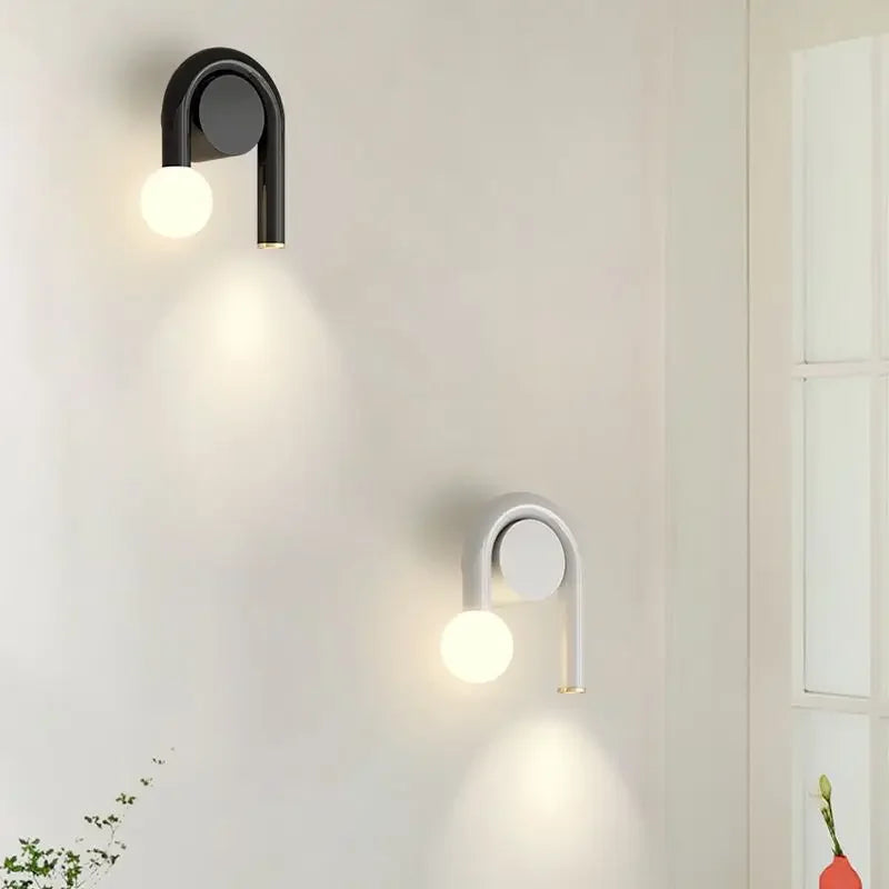 applique murale nordique sans scintillement protection des yeux - vue 2 sur 6